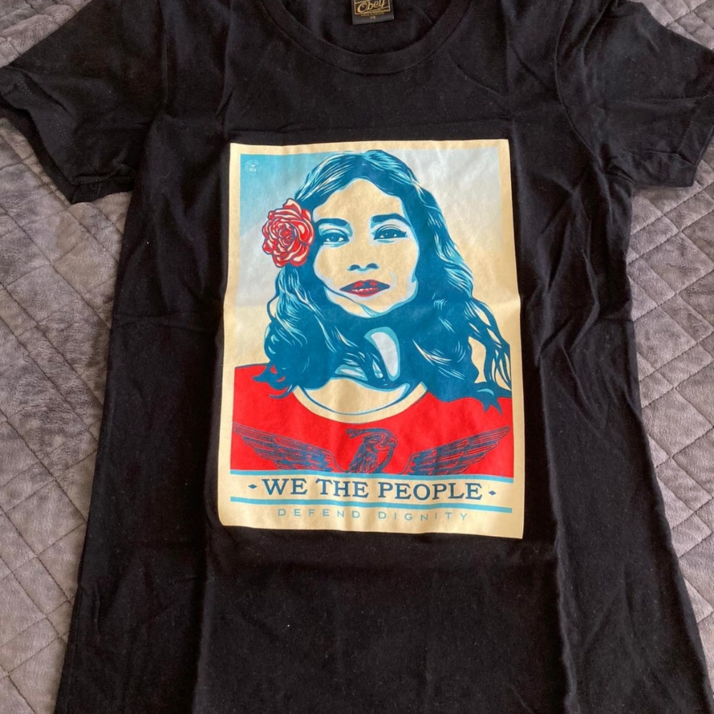 Obey 'We the people' Defend Dignity tshirt